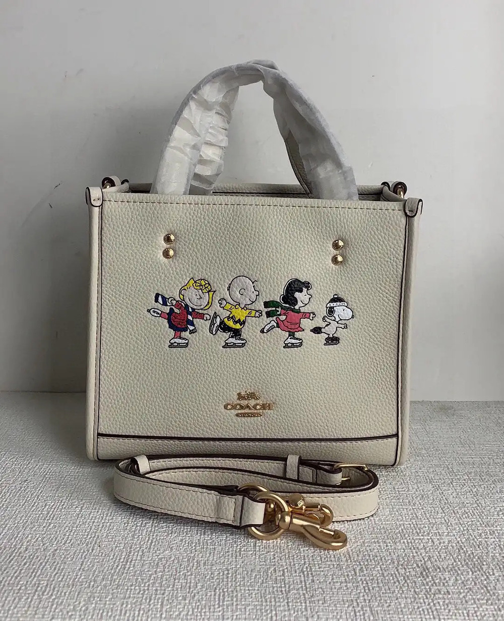 Coach Snoopy Tote Bag